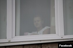 Віолетта Рябоконь в пологовому відділенні. Фото Андрія Клеймьонова