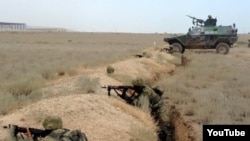 Ադրբեջանցի զինվորները՝ զորավարժությունների ժամանակ, արխիվային լուսնկար