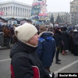 Свілтана Шиян на Майдані
