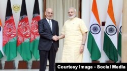 اشرف غنی در ملاقات با نریندرا مودی حمایت از تروریزم را تقبیح کرده‌است.