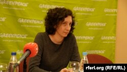 Вероника Дмитриева, жена активиста "Гринпис" Андрея Аллахвердова