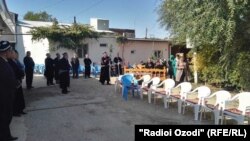 Дом убитых предпринимателей в джамоате Унджи Бободжон Гафуровского района