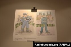 Виставка українських карикатур. Прага, 7 липня 2015