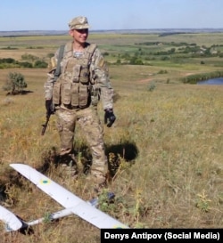 Денис Антіпов у зоні АТО. 2015 рік