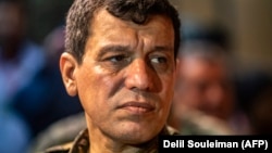 "Сириянын демократиялык күчтөрүнүн" командири Мазлум Абди.