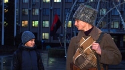 Акция памяти Героев Крут, Славянск, 29 января 2020 года