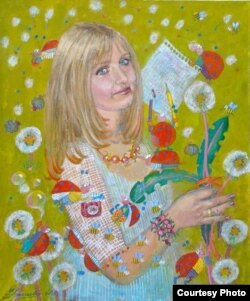 Алена Масла. Партрэт Аксаны Аракчэевай