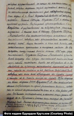 Покази свідка Якова Кузуба у справі Гаврила Крутька