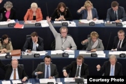 Леанісад Донскіс у Эўрапарлямэнце