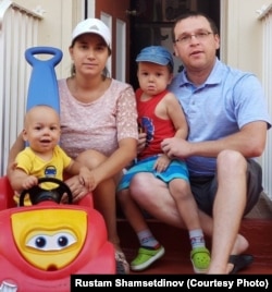 Рөстәм Шәмсетдинов гаиләсе