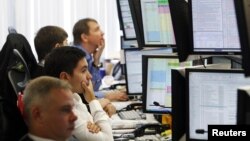 "Тройка-Диалог" инвестициялык банкынын мурдагы кеңселеринин бири, Москва, 2011-жылдын сентябрь айы.