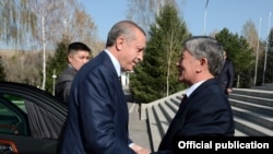 Эрдоган и Атамбаев