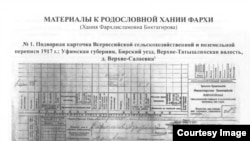 Хәния Фәрхинең шәҗәрәсе дә тикшерелә