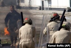 Гуркхи в составе британской армии на военных учениях НАТО в Боснии и Герцеговине, 2019 год