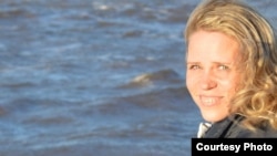 Юлия Рудакова, жительница Нёноксы.