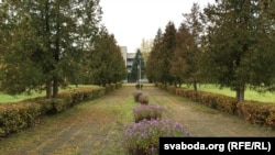 Яшчэ ўгадваюцца абрысы санаторнай алеі