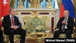 روسای جمهور روسیه و ترکیه