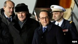 Франсуа Олланд прибуває до Москви, 6 лютого 2015 року
