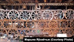 Частка экспазыцыі этнаграфінага музэя Васіля Шкіндзера