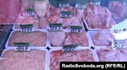 Курятина на донецькому ринку