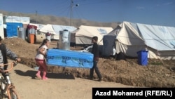 Лагерь беженцев в Ираке. 12 ноября 2014 года.
