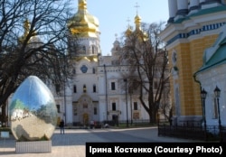 «Діамантова писанка» на території Києво-Печерської лаври