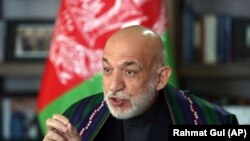 حامد کرزی رئیس جمهور سابق افغانستان