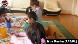 Вич илдеттүү балдардын Чимкенттеги борбору. Казакстан. 30-ноябрь, 2010-жыл