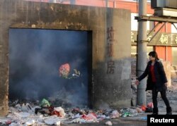 Пекинда чүп ташлау урыны