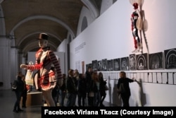 Вірляна Ткач у Мистецькому арсеналі у Києві показує декорації вистав Курбаса