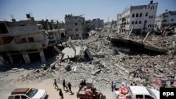 Газанын чыгыш бөлүгү. 1-август, 2014-жыл.