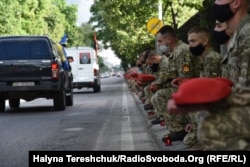 У Львові військові прощаються з Тарасом Матвіївим