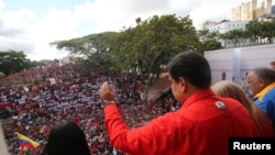 Президент Николас Мадуронун жактоочулары. Каракас, 23-январь, 2019-жыл.