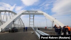 Керченский мост, архивное фото