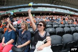 Проукраїнський мітинг у Донецьку ініційований Ахметовим, 20 травня 2014 року