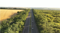 Дорога, якою рухалися бойовики