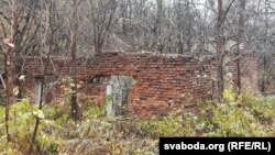 Рэшткі дома. Ягоныя жыхары ўцяклі далей ад заводу