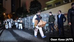 Саудиянын Стамбулдагы консулдугундагы тинтүү. 18-октябрь, 2018-жыл.