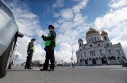 Храм Христа Спасителя, 20 апреля 2020 года