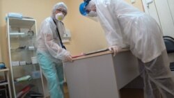 В інфекційному відділенні Олександрівської лікарні, Київ