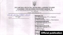 Заява пацієнтів тубдиспансеру (натисніть, щоб прочитати повністю)