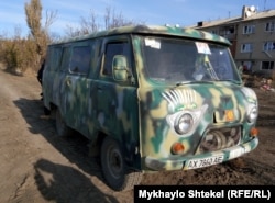 Автомобіль прес-центру 93-ї окремої механізованої бригади