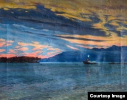 Ирма Худякова (Геккер) тарткан “Максимиха” аттуу сүрөт. 1977. Үй-бүлөлүк архивден.