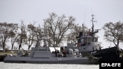 Орусия камакка алган украин кемелери, 26-ноябрь 2018-жыл.