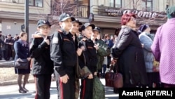 Шигърият бәйрәменә кадетларны да алып килгән иделәр