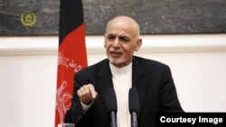 اشرف غنی رئیس جمهور افغانستان