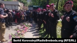 Українські силовики біля Куликового поля. Одеса, 2 травня 2016 року