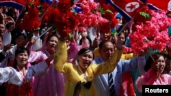 Сьвяткаваньне 70-гадавіны ўтварэньня Паўночнай Карэі