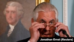 АКШнын мамлекеттик катчсы Рекс Тиллерсон.