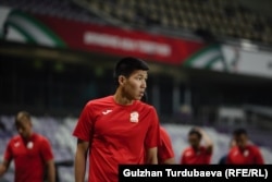 Футбол боюнча Кыргызстандын курама команданын коргоочусу Тамирлан Козубаев